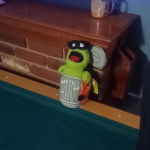 Oscar the grouch stuffed animal